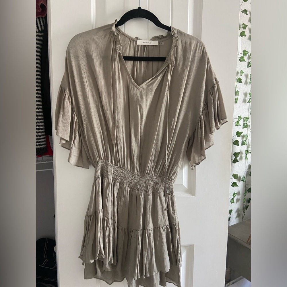 Mustard Seed Dark Green Sundress
